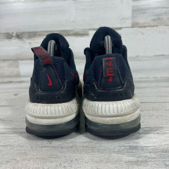 Nike Womens Air Max Genome Running Shoes Navy Red Athletic Shoes Size 8.5 US‎ - Picture 3 of 8